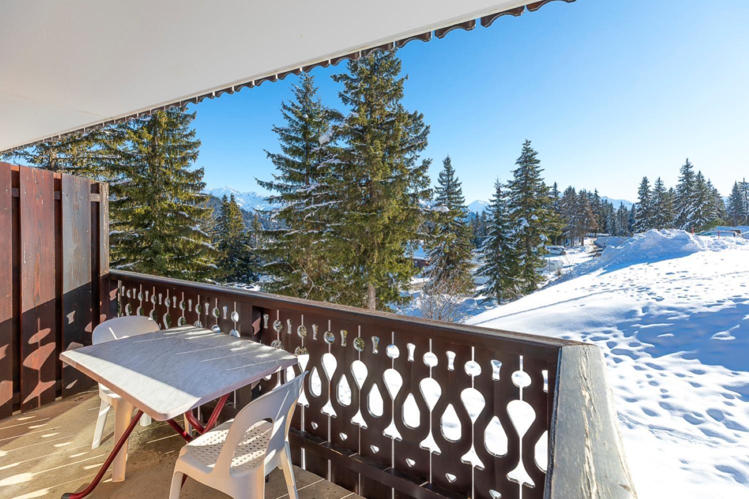 Residence La Foret Des Rennes - Les Saisies Villard-sur-Doron エクステリア 写真