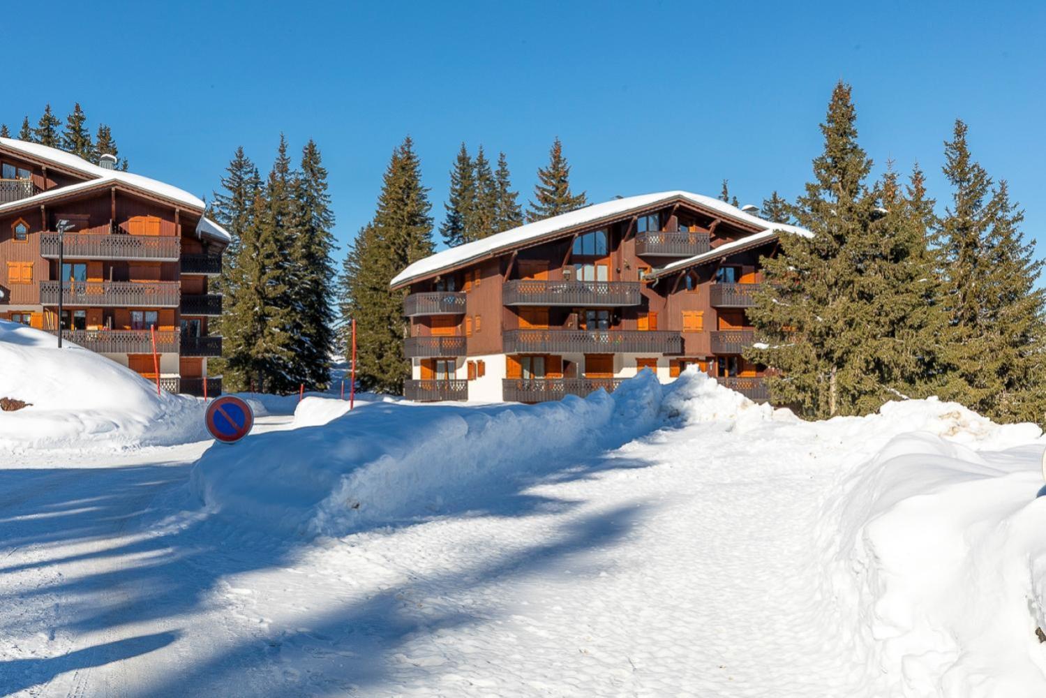 Residence La Foret Des Rennes - Les Saisies Villard-sur-Doron エクステリア 写真