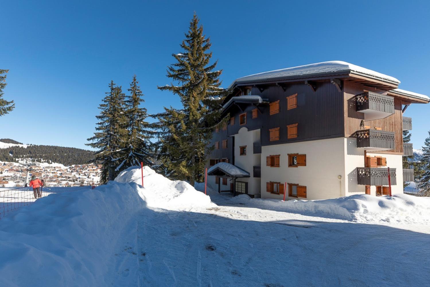 Residence La Foret Des Rennes - Les Saisies Villard-sur-Doron エクステリア 写真